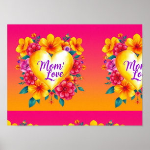 Affiche L'Amour Énergétique de maman