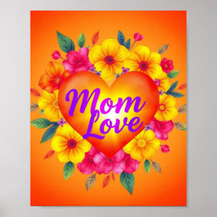 Affiche L'Amour Énergétique de maman