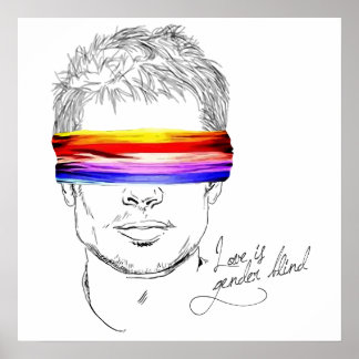 Affiche L'Amour Est Aveugle