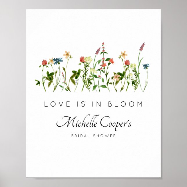 Affiche L'amour est dans la Fête des mariées en fleur (Devant)