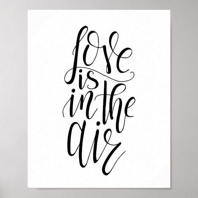 Affiche L'Amour Est Dans L'Affiche (Devant)