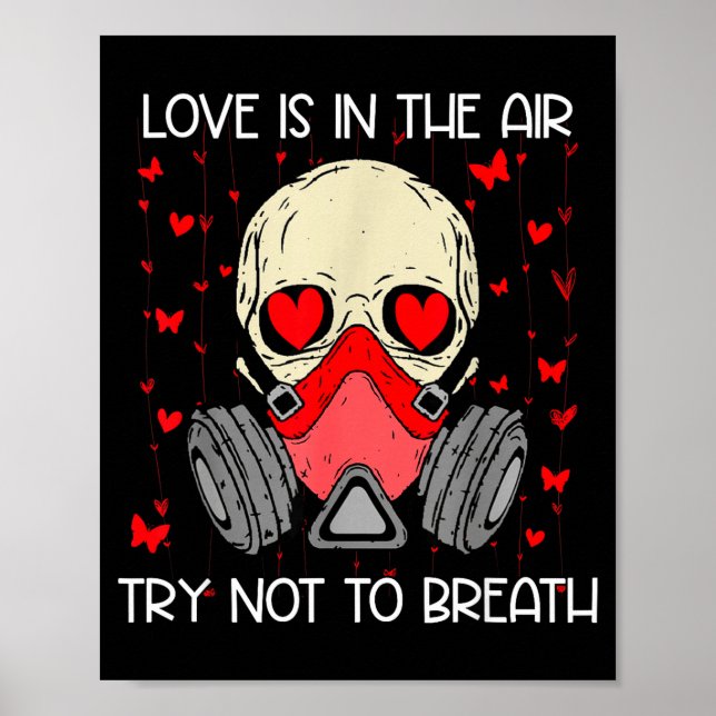 Affiche L'amour est dans l'air, essayez de ne pas respirer (Devant)