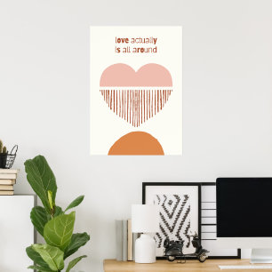 Affiche L'amour est en fait tout autour