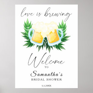 Affiche L'amour est en train de se préparer Salle de fête