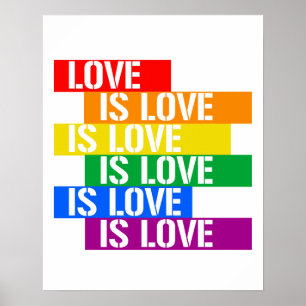 Affiche L'amour est l'amour