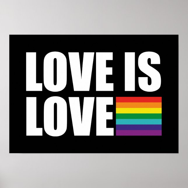Affiche L'amour est l'amour (Devant)