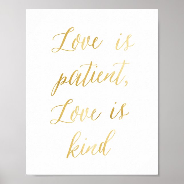 Affiche L'amour est patient, l'amour est un art (Devant)