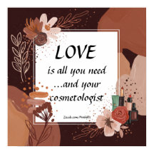 L'amour et votre cosmétologue style boho