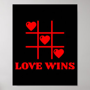 Affiche L'amour gagne la Saint-Valentin