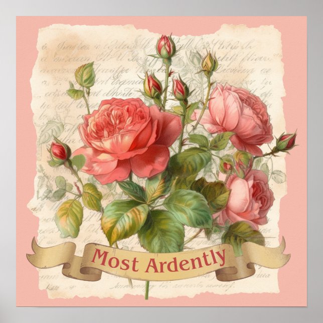 Affiche L'AMOUR - Le plus ardemment - M. Darcy (Devant)