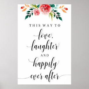 Affiche L'amour, le rire et la joie après le Mariage