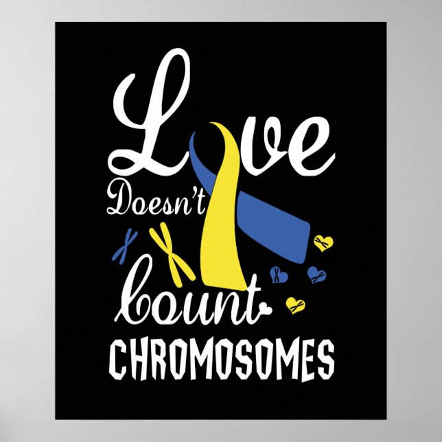 Affiche L'amour ne compte pas le syndrome de Chromosomes (Devant)
