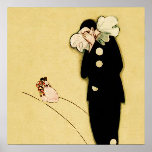 Affiche L'amour perdu de Pierrot par Sophia Chiostri