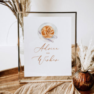 Affiche L'amour prépare des conseils et des souhaits pour 