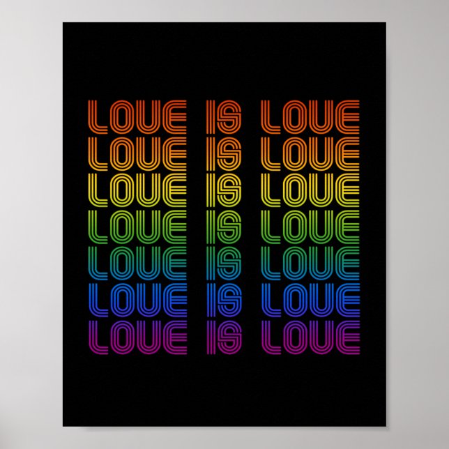Affiche L'amour Rétro est Amour (Devant)