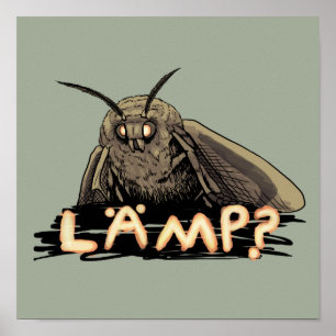 Affiche Lamp? Moth Meme