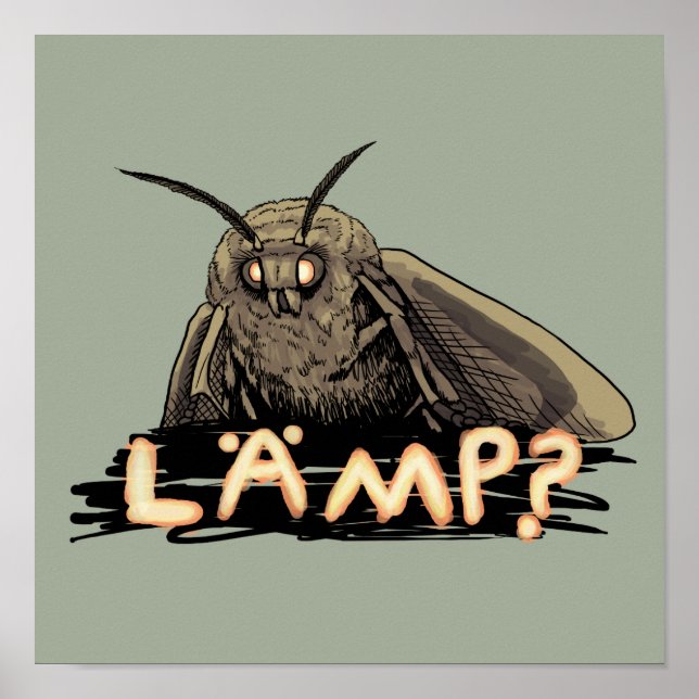 Affiche Lamp? Moth Meme (Devant)