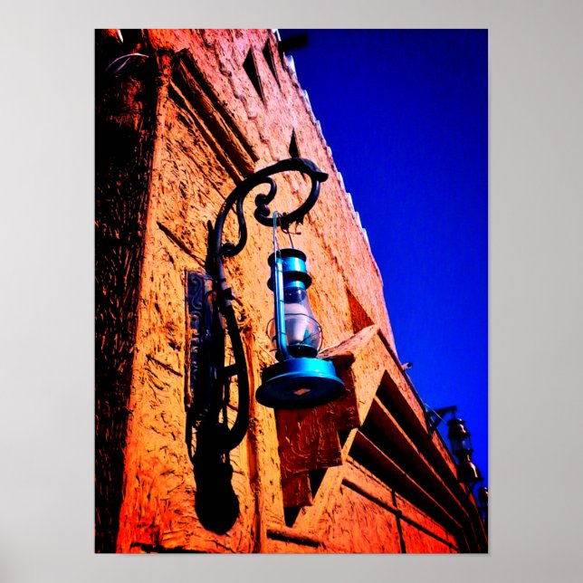 Affiche Lampe antique (Devant)