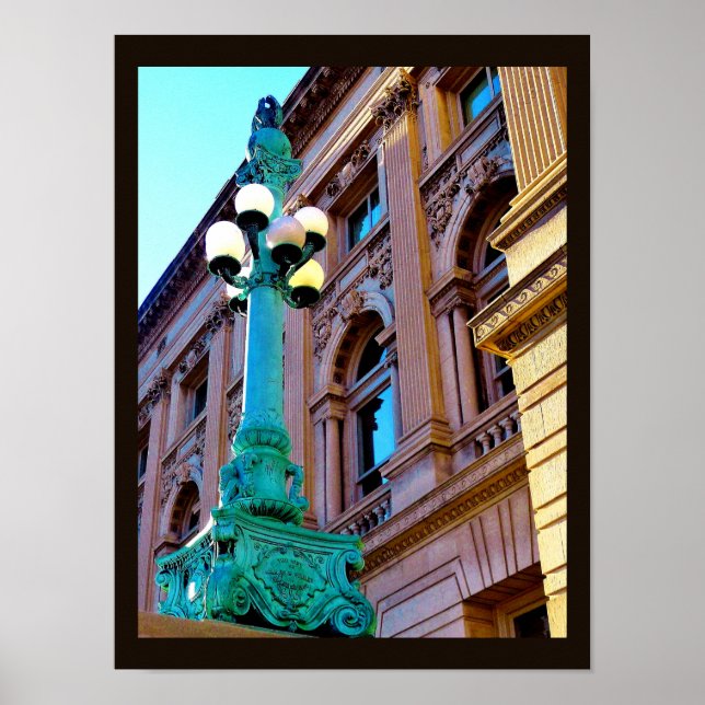 Affiche Lampe antique (Devant)