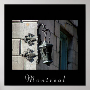 Affiche Lampe de Montréal
