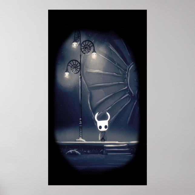 Affiche Lampe de rue Hollow Knight (Devant)
