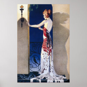 Affiche Lampe nationale vintage Cie.   Coles Phillips