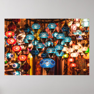 Affiche Lampes turques traditionnelles Extraordinaires fai