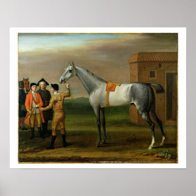 Affiche Lamprey, avec son propriétaire, sir William Morgan (Devant)