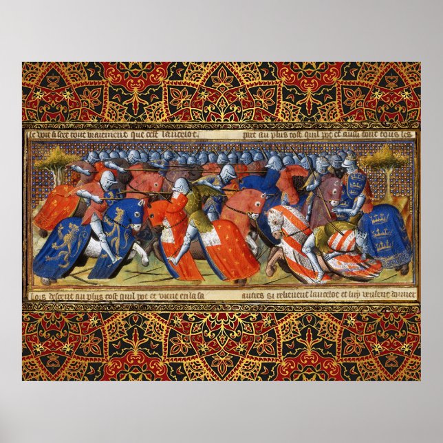 Affiche Lancelot du Lac au tournoi de Camelot  (Devant)