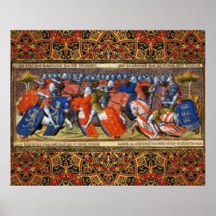 Affiche Lancelot du lac dans le tournoi de Camelot
