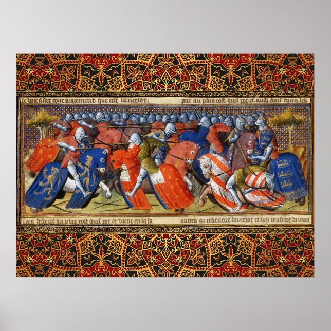 Affiche Lancelot du Lac dans le tournoi de Camelot  (Devant)