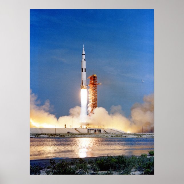 Affiche Lancement d'Apollo 11 (Devant)