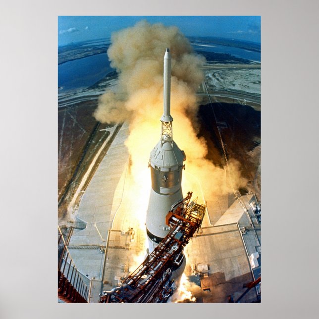 Affiche Lancement d'Apollo 11 (Devant)