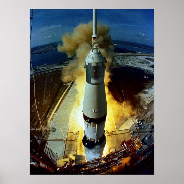 Affiche Lancement d'Apollo 11 (Devant)