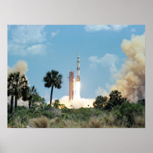 Affiche Lancement d'Apollo 16