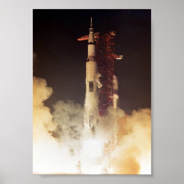 Affiche Lancement d'Apollo 17 (Devant)
