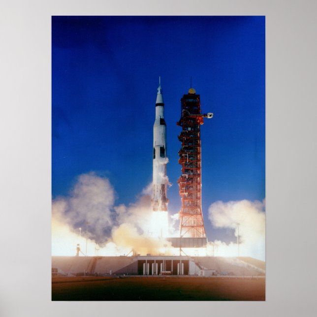 Affiche Lancement d'Apollo 8 (Devant)