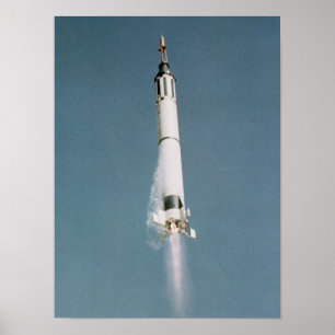 Affiche Lancement de Freedom 7 (Mercury Redstone 3)