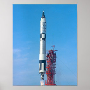 Affiche Lancement de Gemini 6A