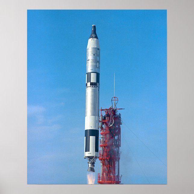 Affiche Lancement de Gemini 6A (Devant)