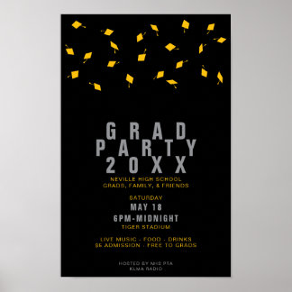 Affiche Lancement de la casquette de remise des diplômes F