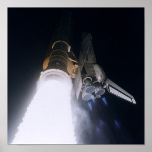 Affiche Lancement de la navette spatiale Atlantis (STS-79)