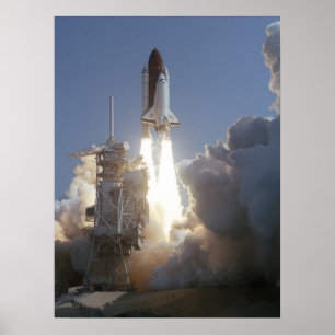 Affiche Lancement de l'effort de navette spatiale (STS-47)