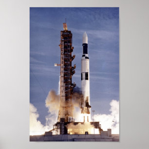 Affiche Lancement de Skylab 1