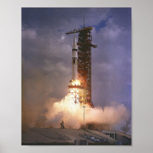 Affiche Lancement de Skylab 2