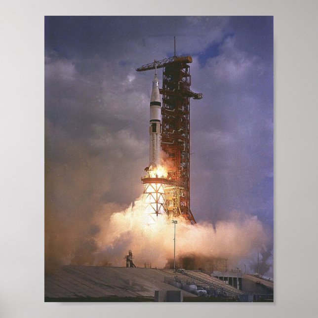 Affiche Lancement de Skylab 2 (Devant)