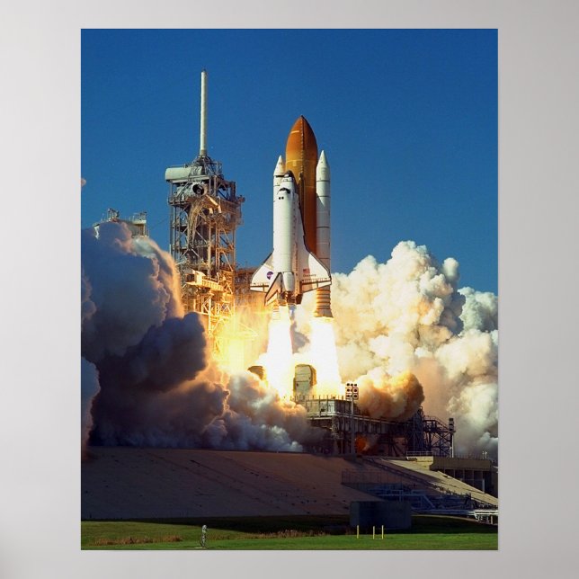 Affiche Lancement de Space Shuttle Discovery (STS-95) (Devant)