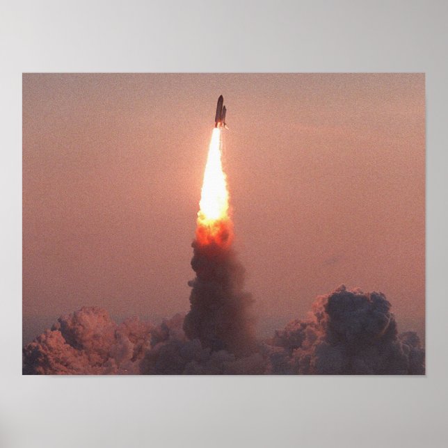 Affiche Lancement de Space Shuttle Discovery (STS-96) (Devant)