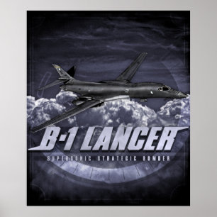 Affiche Lancer B-1