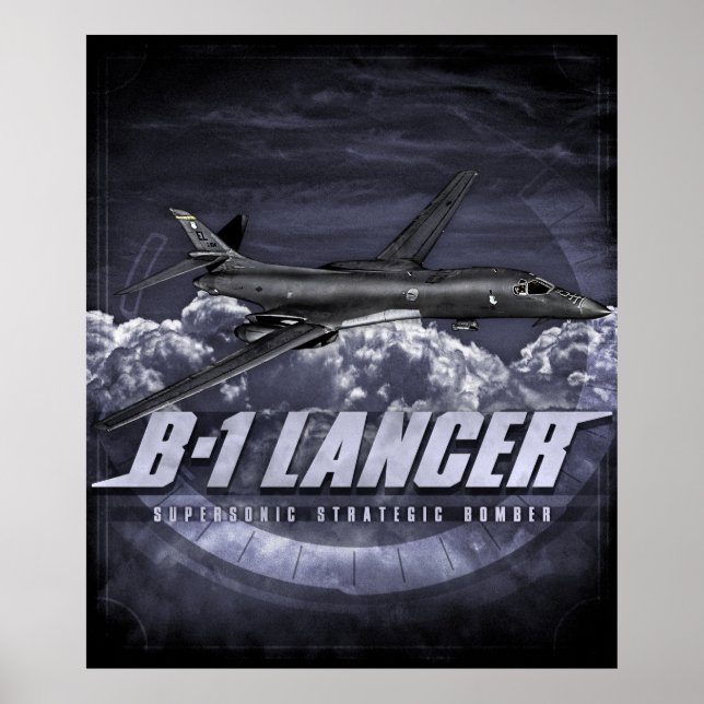 Affiche Lancer B-1 (Devant)